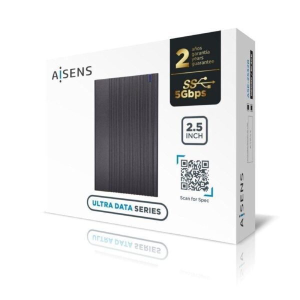 Caja Externa para Disco Duro de 2.5" Aisens ASE-2532B/ USB 3.1 Gen1 - Imagen 5