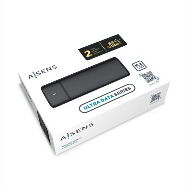 Caja Externa para Disco SSD M.2 SATA/NVMe Aisens ASM2-001B/ USB 3.1/ Sin tornillos - Imagen 5