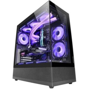 Caja Gaming Semitorre Mars Gaming MC-SET 8435693105459 MCSET TAC-CAJA MC-SET BK