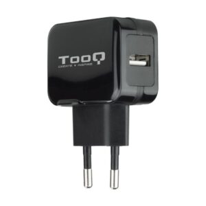 Cargador de Pared TooQ TQWC-1S01/ 1xUSB/ 12W/ Negro 8433281010789 TQWC-1S01 TOO-CARGA TQWC-1S01 BK