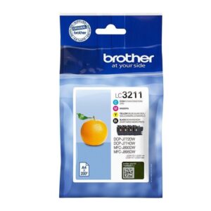 Cartucho de Tinta Original Brother LC-3211VAL Multipack/ Cian/ Magenta/ Amarillo/ Negro 4977766780148 LC3211VAL BRO-C-LC3211VAL