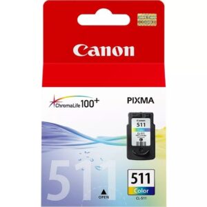 Cartucho de Tinta Original Canon CL-511/ Tricolor 4960999617039 2972B001 CAN-CL-511