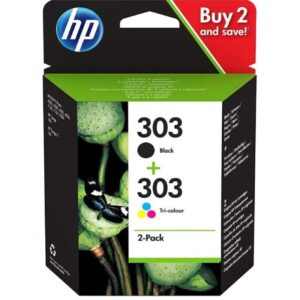 Cartucho de Tinta Original HP nº303 Multipack/ Negro/ Tricolor  3YM92AE 3YM92AE