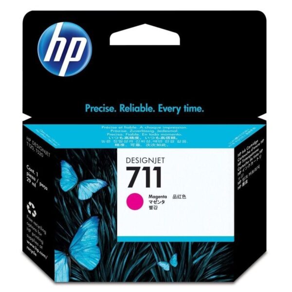 Cartucho de Tinta Original HP nº711/ Magenta 886112841140 CZ131A CZ131A