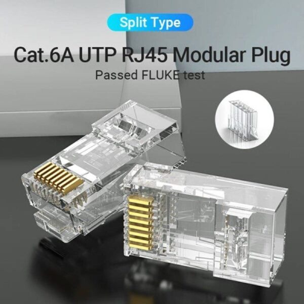 Conector RJ45 IDGR0-10/ Cat.6A UTP/ 10 uds - Imagen 2