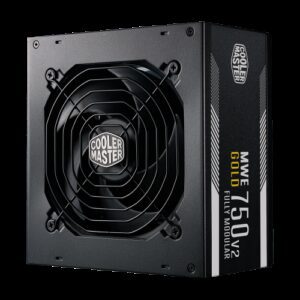 Cooler Master MWE Gold 750 V2 ATX 3.0 Ready unidad de fuente de alimentación 750 W 24-pin ATX Negro 4719512142271 | P/N: MPE-7501-AFAAG-3EU | Ref. Artículo: 1374869