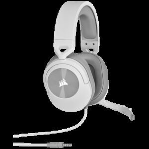 Corsair HS55 STEREO Auriculares Alámbrico De mano Juego Blanco 0840006643661 | P/N: CA-9011261-EU | Ref. Artículo: 1357333