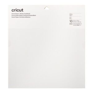 Cricut Smart Paper Bloc de hojas de papel para bellas artes 10 hojas 0093573492778 | P/N: 2008317 | Ref. Artículo: 1390025