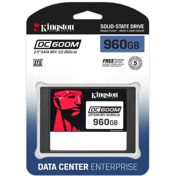 Disco SSD Kingston DC600M 960GB/ SATA III - Imagen 2