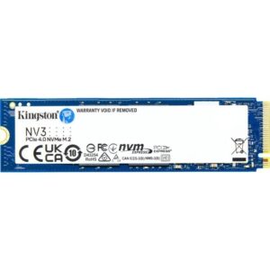 Disco SSD Kingston NV3 4TB/ M.2 2280 PCIe NVMe 740617346602 SNV3S/4000G KIN-SSD M2 NV3 4TB