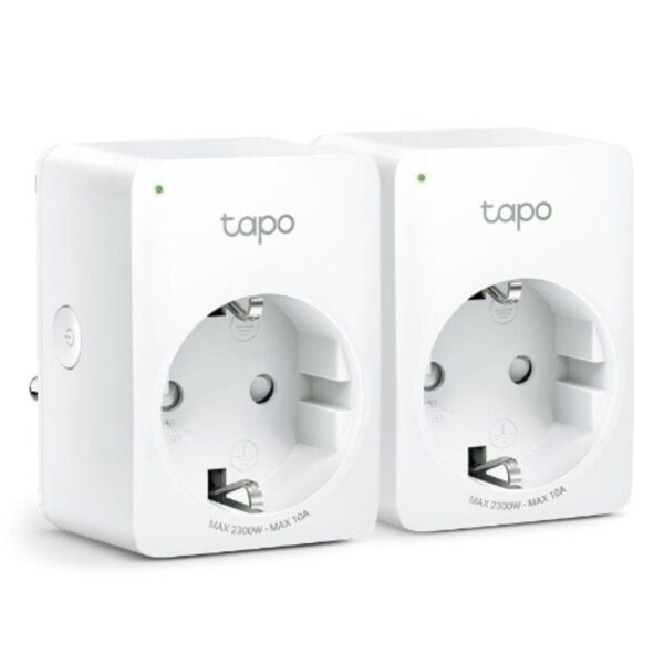 Enchufe WiFi Inteligente TP-Link Tapo P100/ Pack 2 6935364072766 TAPO P100(2-PACK) TPL-SH TAPO P100 2U