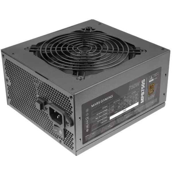 Fuente de Alimentación Mars Gaming MPB750S/ 750W/ Ventilador 12cm/ 80 Plus Bronze - Imagen 2