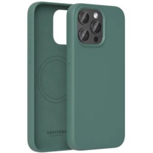 Funda Silicona con Magsafe Vention KUDG0-20/ Compatible con iPhone 13 Mini/ Verde 6922794787049 KUDG0-20 VEN-FUNDA KUDG0-20