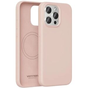 Funda Silicona con Magsafe Vention KUDP0-20/ Compatible con iPhone 13 Mini/ Rosa 6922794786882 KUDP0-20 VEN-FUNDA KUDP0-20