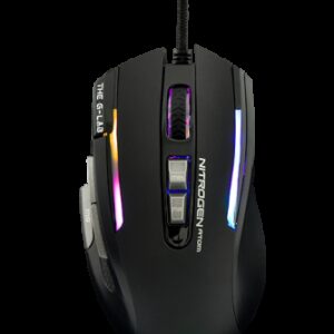 G-LAB ILLUMINATED GAMING MOUSE - 4800 DPI - SOFTWARE - BLACK  (KULT-NITROGEN-ATOM) 3760162064209 | P/N: KULT-NITROGEN-ATOM | Ref. Artículo: 1337467