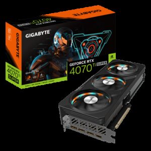 Gigabyte GAMING GeForce RTX 4070 Ti SUPER OC 16G NVIDIA 16 GB GDDR6X 4719331354107 | P/N: GV-N407TSGAMING OC-16GD G | Ref. Artículo: 1374057