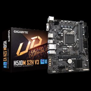 Gigabyte H510M S2H V3 (rev. 1.0) Intel H470 Express LGA 1200 micro ATX 4719331855420 | P/N: H510M S2H V3 G10 | Ref. Artículo: 1369308