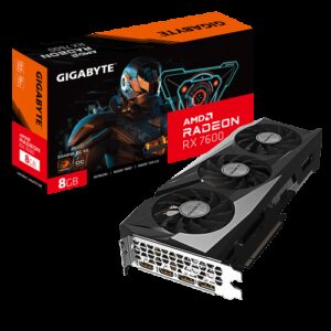 Gigabyte Radeon RX 7600 GAMING OC 8G AMD 8 GB GDDR6 4719331313425 | P/N: 9VR76GO-00-10 | Ref. Artículo: 1370056