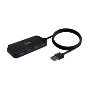 HUB AISENS USB 3.0 TIPO A/M-4XTIPO A/H NEGRO 60CM 8436574708608 A106-0714