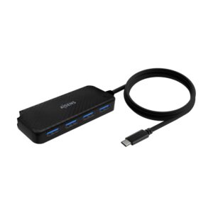 HUB AISENS USB 3.1 USB-C USB-C/M-4XTIPO A/H NEGRO 60CM 8436574708622 A109-0716