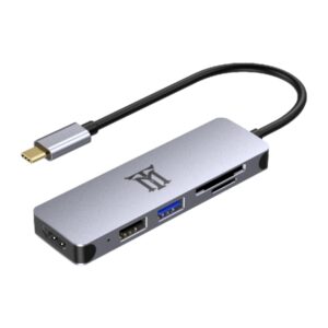 HUB MAILLON PREMIUM TIPO C 3.1 TO HDMI 4K ALUMINIO 5.1 8435555100370 MTHUB5