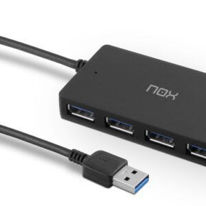 HUB NOX USB 3.0 4 PUERTOS 8436587972515 NXLITEHUBONE