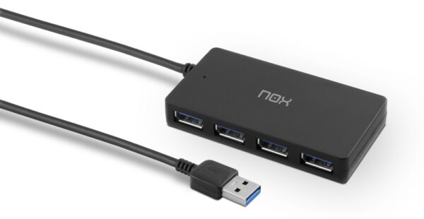 HUB NOX USB 3.0 4 PUERTOS 8436587972515 NXLITEHUBONE