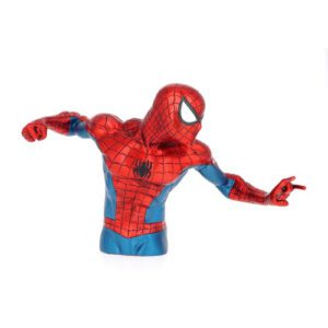 HUCHA BUSTO SPIDER MAN PX VERSIÓN METÁLICA 20 CM MONOGRAM REDSTRING 67963 0077764679636 | P/N: 67963 | Ref. Artículo: 1383278