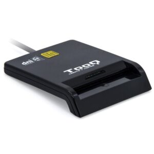 Lector de DNI TooQ TQR-211B/ USB Tipo-C/ Negro 8433281010376 TQR-211B TOO-DNI TQR-211B