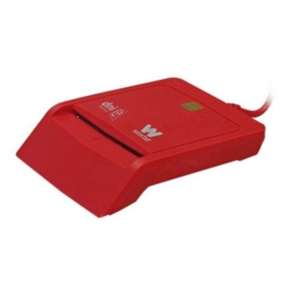 Lector de DNI Woxter PE26-145/ Rojo - Imagen 2