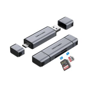 Lector de Tarjetas Externo Vention CLKB0/ USB 3.0 y USB Tipo-C 6922794755888 CLKB0 VEN-CR CLKB0