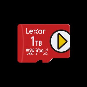 Lexar PLAY 1 TB MicroSDXC UHS-I 0843367121809 | P/N: LMSPLAY001T-BNNNG | Ref. Artículo: 1377037