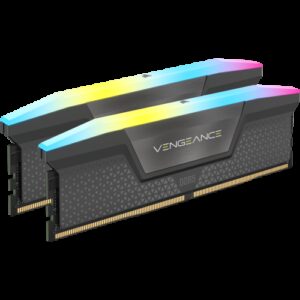 MEMORIA CORSAIR DDR5 32GB 2X16GB PC6000 VENGEANCE RGB CMH32GX5M2B6000Z30K 0840006600107 | P/N: CMH32GX5M2B6000Z30K | Ref. Artículo: 1364062