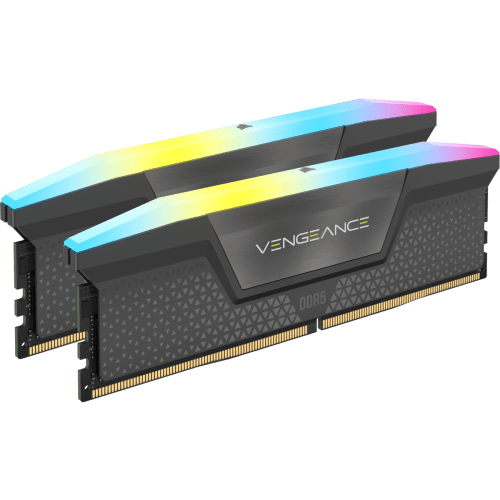 MEMORIA CORSAIR DDR5 32GB 2X16GB PC6000 VENGEANCE RGB CMH32GX5M2B6000Z30K 0840006600107 | P/N: CMH32GX5M2B6000Z30K | Ref. Artículo: 1364062