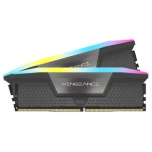 MEMORIA CORSAIR DDR5 32GB 2X16GB PC6000 VENGEANCE RGB CMH32GX5M2D6000Z36K 0840006600114 | P/N: CMH32GX5M2D6000Z36K | Ref. Artículo: 1361293