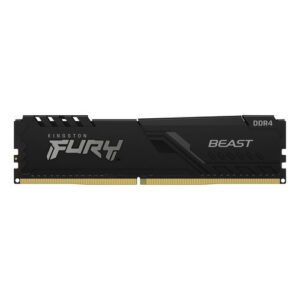 MEMORIA KINGSTON DIMM DDR4 8GB 3200MHZ CL16 FURY BEAST 740617319910 P/N: KF432C16BB/8 | Ref. Artículo: KF432C16BB/8