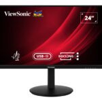 MONITOR VIEWSONIC 24" VG2409-U FHD IPS 2 X HDMI DP IN OUT USB C RJ45 ERGO 0766907028768 VG2409U-2