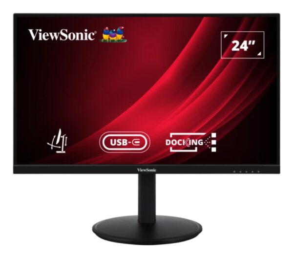 MONITOR VIEWSONIC 24" VG2409-U FHD IPS 2 X HDMI DP IN OUT USB C RJ45 ERGO 0766907028768 VG2409-U