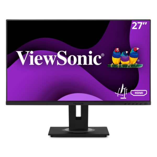 MONITOR VIEWSONIC 27"FHD IPS 5MS VGA HDMI DDP 4 USB SPK ERGONOMICO PIVOTABLE 0766907014709 VG2748a-2