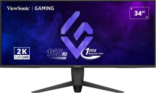 MONITOR VIEWSONIC 34" 3440X1440 165HZ 1MS 2XHDMI DDP AJUSTABLE ALTURA 0766907018059 VX3480-2K-PRO