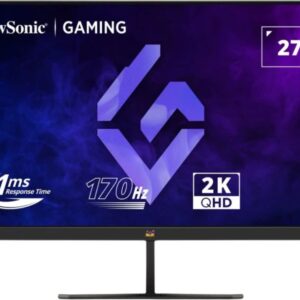 MONITOR VIEWSONIC GAMING 27" 2K IPS LED 170HZ AMD FREESYNC HDMI DP 0766907026245 VX2758A-2K-PRO