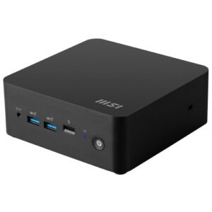 MSI Cubi NUC 1M Intel Core 5 120U 8 GB DDR5-SDRAM 512 GB SSD Windows 11 Pro Mini PC Negro 4711377233644 | P/N: 00-B0B111-034 | Ref. Artículo: 1391728