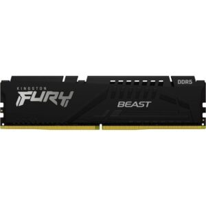 Memoria RAM Kingston FURY Beast 16GB/ DDR5/ 6400MHz/ 1.4V/ CL32/ DIMM 740617342857 KF564C32BB-16 KIN-FB KF564C32BB-16