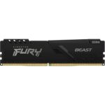Memoria RAM Kingston FURY Beast 8GB/ DDR4/ 3200MHz/ 1.35V/ CL16/ DIMM 740617319910 KF432C16BB/8 KIN-FB KF432C16BB 8