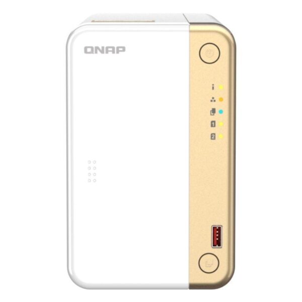 NAS QNAP TS-262-4G/ 2 Bahías 3.5"- 2.5"/ 4GB/ Formato Torre - Imagen 2