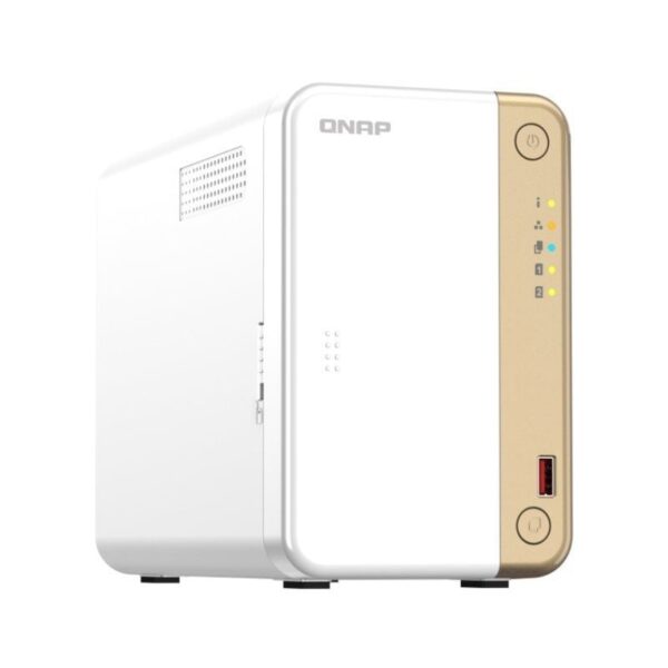 NAS QNAP TS-262-4G/ 2 Bahías 3.5"- 2.5"/ 4GB/ Formato Torre - Imagen 3