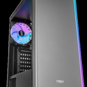 NOX Infinity Omega RGB Midi Tower Negro 8436532169519 | P/N: NXINFTYOMEGA | Ref. Artículo: 1015677