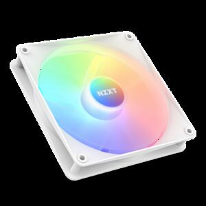 NZXT F140 RGB Core Carcasa del ordenador Ventilador 14 cm Blanco 1 pieza(s) 5056547202990 | P/N: RF-C14SF-W1 | Ref. Artículo: 1386292