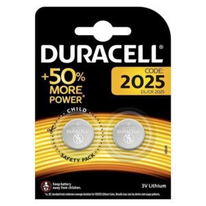 Pack de 2 Pilas de Botón Duracell DL2025B2/ 3V 5000394203907 DL2025B2 DRC-PILA DL2025B2