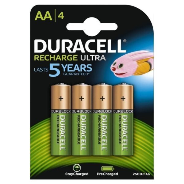 Pack de 4 Pilas AA Duracell HR06-P/ 1.2V/ Recargables 5000394057043 HR06-P DRC-PILA HR06-P